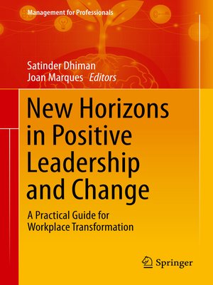 cover image of New Horizons in Positive Leadership and Change